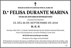 Felisa Durante Marina
